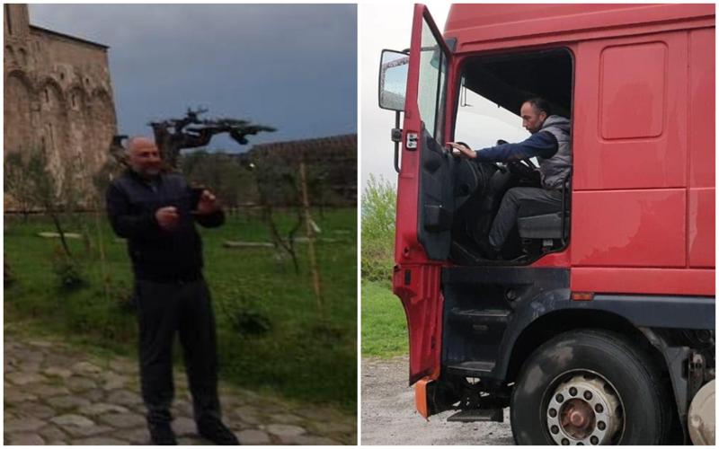 რაჭიდან ალავერდში სააღდგომო ლიტურგიაზე ორი მამაკაცი ტრაილერით ჩავიდა - "ნამყოფები არ ვიყავით და გვინდოდა აქ გვეზეიმა"