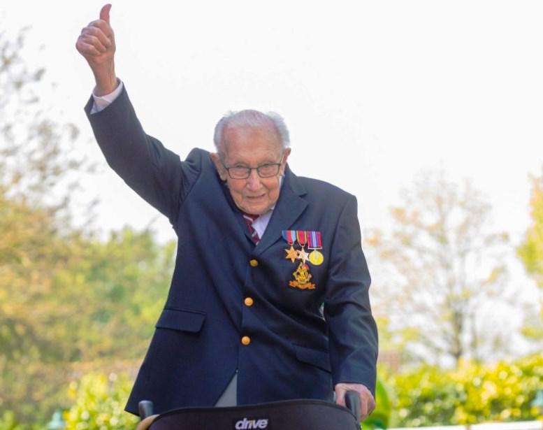 მეორე მსოფლიო ომის 99 წლის ვეტერანმა ჯანდაცვის სერვისებისთვის 31 მილიონი დოლარი შეაგროვა