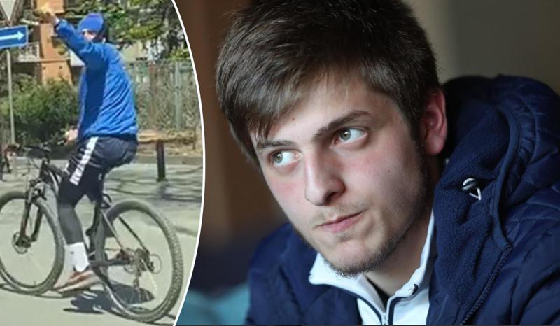 ქართველი ფეხბურთელი თბილისში ველოსიპედით მოძრაობის დროს პატრულმა დააჯარიმა