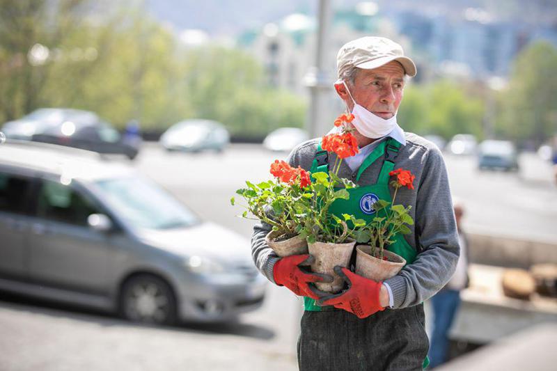 "მათ ყველგან შეხვდებით... ჩუმად, შეუმჩნევლად შრომობენ" - ადამიანები, რომლებიც მწვანე თბილისს ქმნიან (ფოტო)