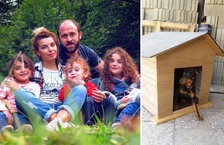 როგორ ცხოვრობს იზოლაციაში 3 შვილის მამა, რომელიც უპატრონო ძაღლებს სახლებს უშენებს - "ზღაპრების საჯაროდ კითხვა დავიწყეთ, ბევრი ადამიანი გვიყურებს"