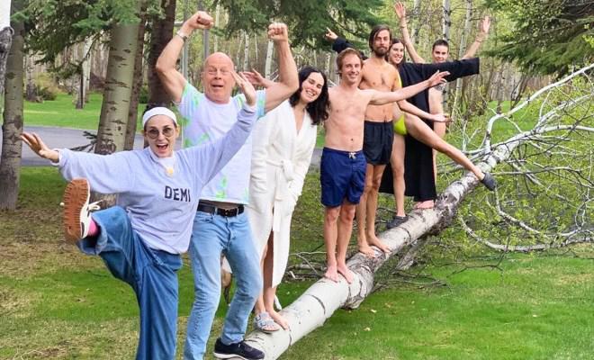 ბრუის უილისი კარანტინში ყოფილ და ახლანდელ ცოლებთან, 5 შვილთან და შვილების ბოიფრენდებთან ერთადაა - "მათთან წარმოუდგენელი მხიარულებაა“