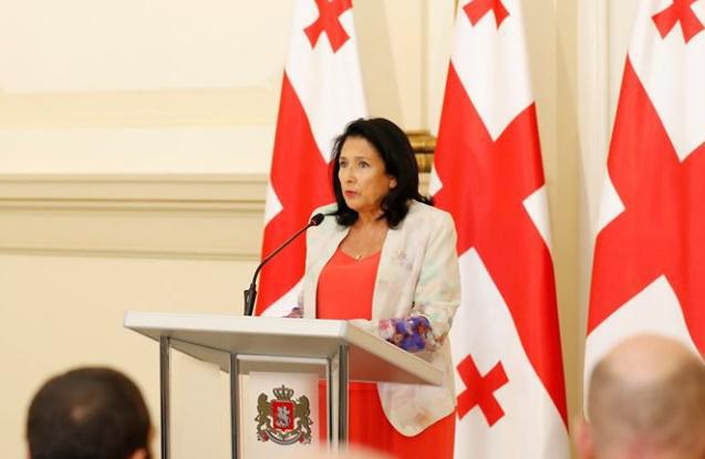 "ევროპამ ახლახან გვაჩვენა, რომ მისთვის საქართველოს წინსვლა თურმე ცარიელი სიტყვები კი არა, რეალური მიზანი და ამოცანა ყოფილა" - პრეზიდენტი