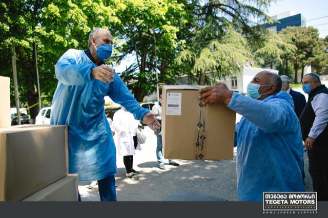 თეგეტა მოტორსი ქართველი ექიმებისთვის