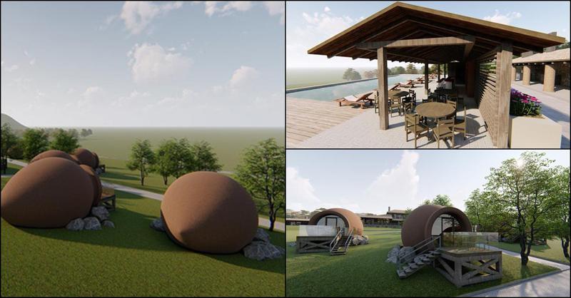 აუზები, რესტორანი, ბარი, სპა... - როგორი იქნება ქვევრის ფორმის სასტუმრო თელავში და როდის მიიღებს პირველ სტუმრებს