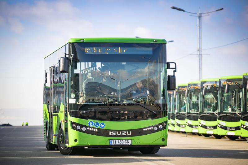 თბილისში ავტობუსების რაოდენობა გაიზრდება