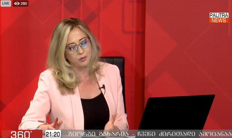 ეთერშია თოქ-შოუ "360 გრადუსი"