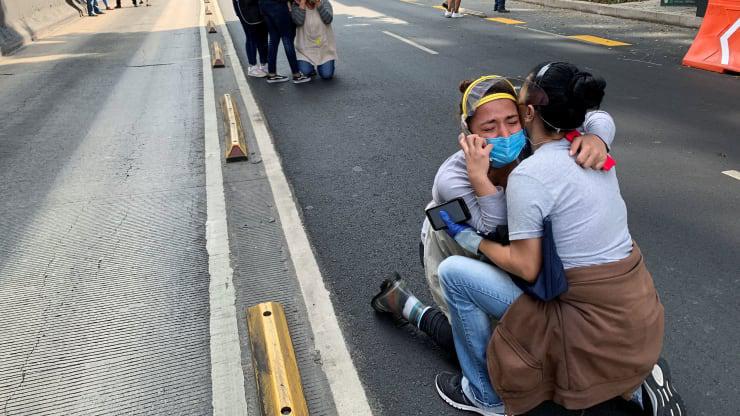 დრამატული ფოტოები მექსიკიდან, სადაც დამანგრეველ მიწისძვრას სულ მცირე 6 ადამიანი ემსხვერპლა