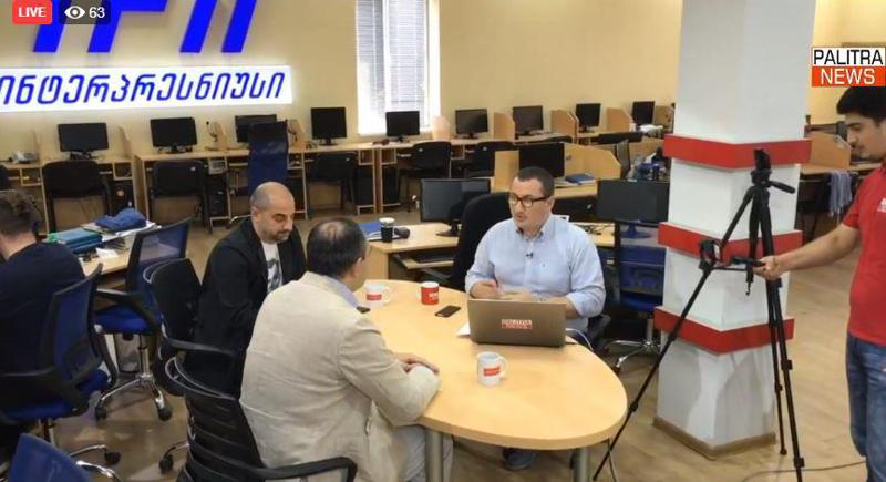 LIVE: დებატები ნიუსრუმში - გიორგი კაპანაძე და ვლადიმერ ბოჟაძე