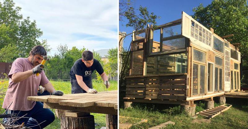 რეჟისორმა გიორგი ოვაშვილმა, პანდემიის დროს, შვილებთან ერთად "ქოხი" ააშენა - "ეს ჩემთვის კიდევ ერთი პატარა ფილმია"