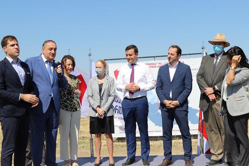 საპარტნიორო ფონდი,სტარტაპ-საქართველო და „USAID-Zrda“ გამყოფი ზოლის მიმდებარედ  ერთობლივი პროექტის ფარგლებში, საწარმოს მშენებლობას იწყებენ