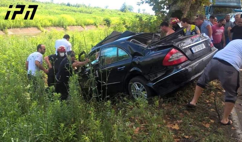 სოფელ პატარა ფოთთან ავარიას ორი ადამიანი ემსხვერპლა