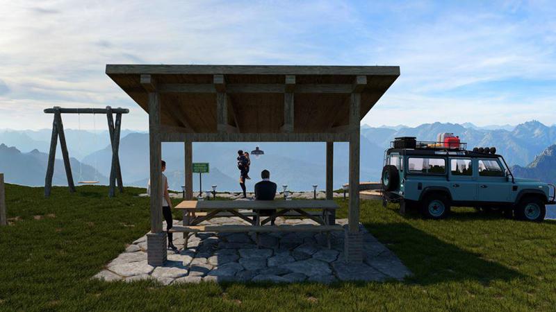 ფანჩატურები, საქანელები, ჰამაკები - მთიან აჭარაში საპიკნიკე ზონები მოეწყობა