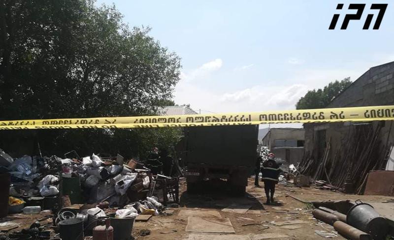 რუსთავში, ბალანჩივაძის ქუჩაზე აფეთქება მოხდა - არის დაშავებული