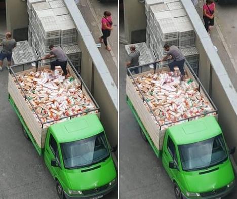 პურზე ფეხებით მდგომი მამაკაცი "იფქლის" თანამშრომელი არ არის - კომპანიის განმარტება "ფეისბუქზე" გავრცელებულ ფოტოებზე