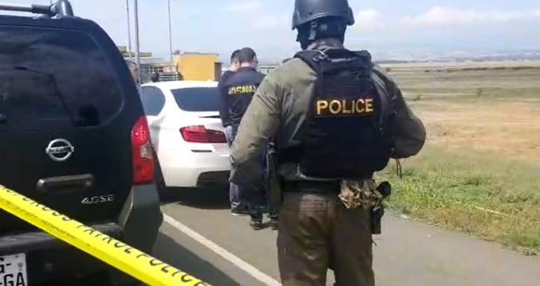 რუსთავი-თბილისის მაგისტრალზე სპეცოპერაცია მიმდინარეობს