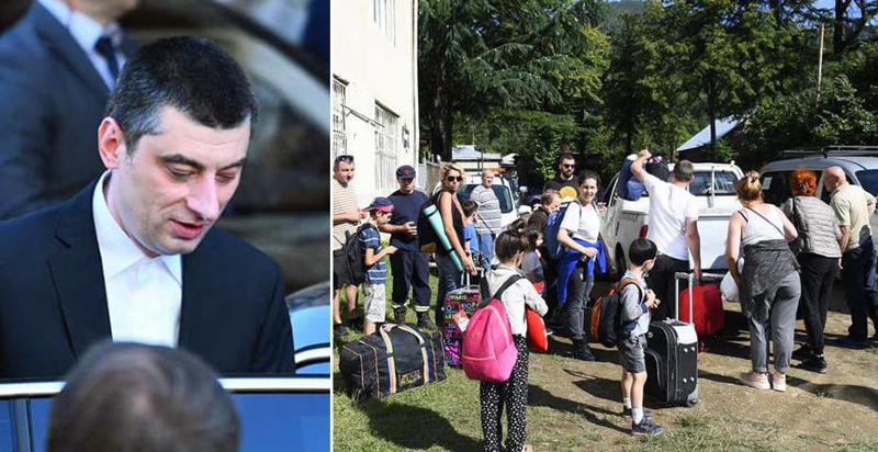 სტიქიის ზონიდან ამ დროისთვის 150-მდე ადამიანი გამოიყვანეს - რაჭაში პრემიერი მიემგზავრება