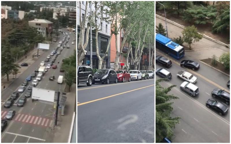 "გაჭედილი" ვაკე - რა ხდება ჭავჭავაძეზე მას შემდეგ, რაც ავტობუსებმა ახალი სქემის მიხედვით მოძრაობა დაიწყეს (ფოტო)