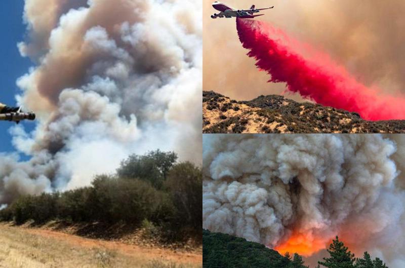 ფოტოები კალიფორნიიდან, სადაც მასიურ ტყის ხანძარს ებრძვიან - 8 000-მდე ადამიანი ევაკუირებულია