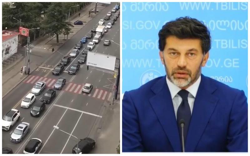 "მინდა ბოდიში მოვუხადო ყველას, ვისაც ჭავჭავაძეზე საცობში დგომა მოუწია... თქვენს ადგილზე ანალოგიური დამოკიდებულება მექნებოდა" - კალაძე