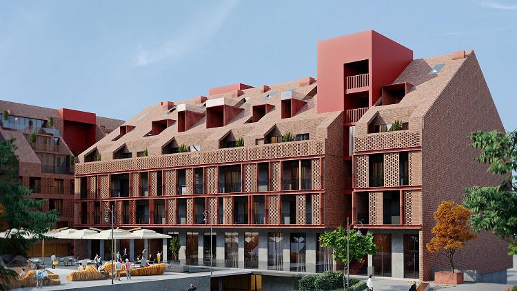 ბინები, კაფეები, ბარები, სამუშაო სივრცეები - ავლაბარში მულტიფუნქციური კომპლექსი „მოედანი“ შენდება