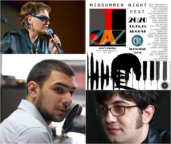 "ზაფხულის ღამის ჯაზი" - პირველი 3-დღიანი ფესტივალი პანდემიის შემდეგ