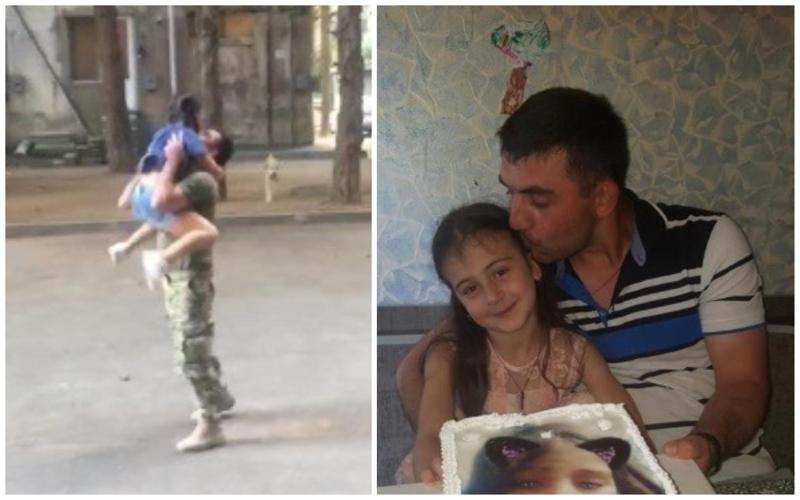 "ნინიმ ავღანეთიდან ჩამოსული მამა რომ დაინახა ეგონა მელანდებაო და პირჯვარს იწერდა" - ვინ არიან მამა-შვილი, რომელთა ვიდეომ "ფეისბუქი" მოიცვა