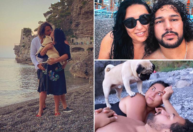 ანიტა რაჭველიშვილის რომანტიკული არდადეგები იტალიაში - ფოტოები ამალფის სანაპიროდან