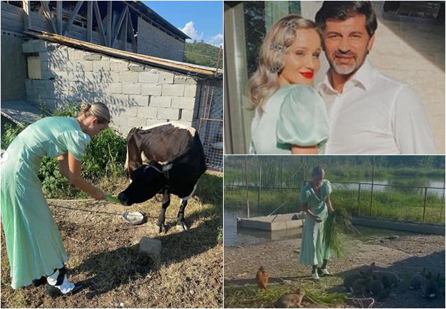 "ჩემი პირველი ცდა" - ანუკი არეშიძე ფერმაში ცხოველებსა და ფრინველებს უვლის