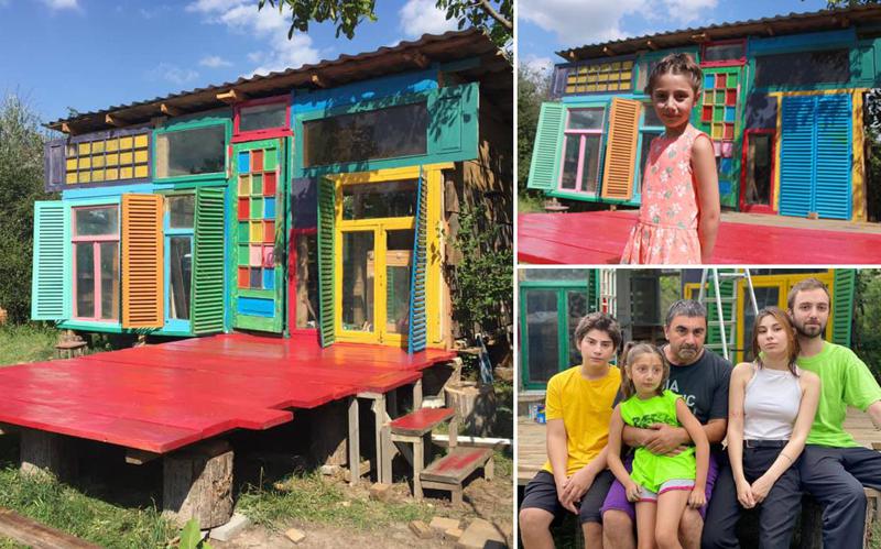 გიორგი ოვაშვილის "სიმშვიდის ქოხი" გაფერადდა - როგორ გამოიყურება სახლი, რომელიც რეჟისორმა შვილებთან ერთად ააშენა