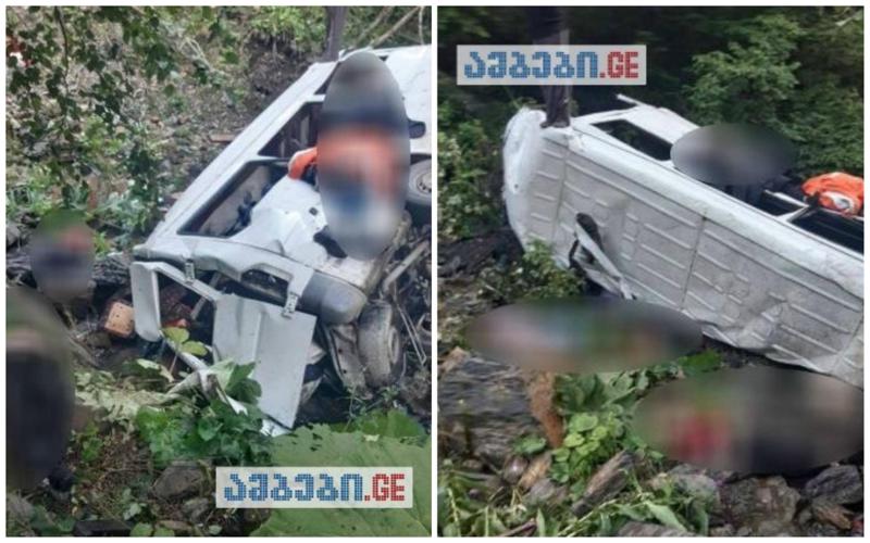 "20 მგზავრიდან სამია გადარჩენილი... 30 წლამდე ასაკისანი არიან" - ფოტოები ტრაგედიის ადგილიდან და ინტერვიუ თვითმხილველთან, რომელიც სამაშველო სამუშაოებში მონაწილეობდა