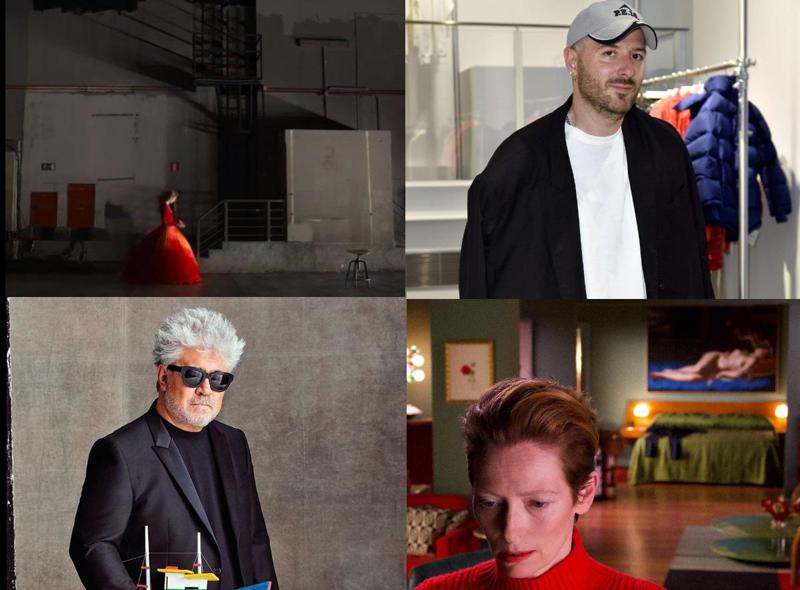 ტილდა სვინტონი დემნა გვასალიას სამოსში - პედრო ალმოდოვარმა ახალი ფილმისთვის ქართველი დიზაინერი აირჩია