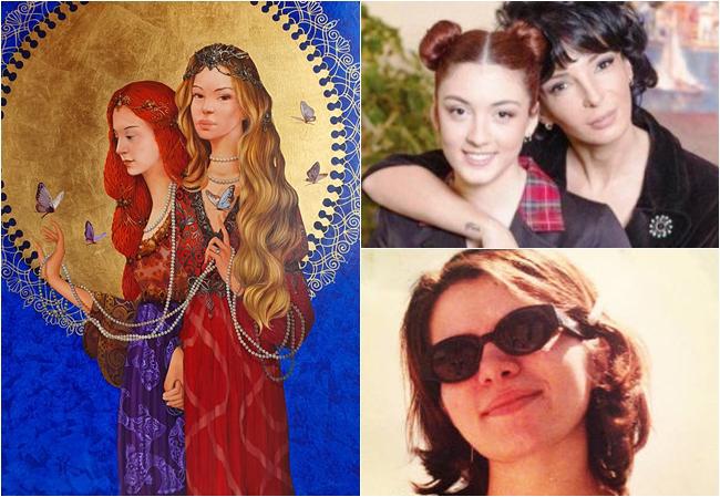 "ასე მგონია, რომ ნუცა დაბრუნდა" - ვინ არის მხატვარი, ვინც მაია ასათიანი ქალიშვილთან ერთად დახატა