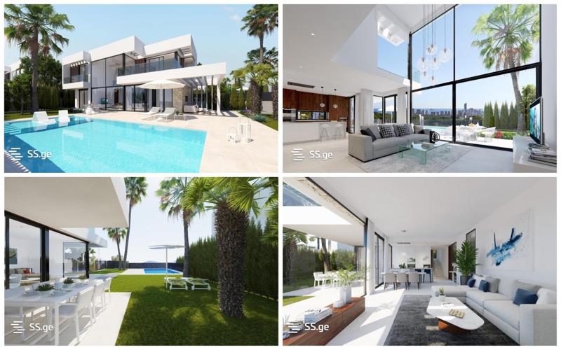 როგორ გამოიყურება ვილა თბილისში, რომელიც 12 მილიონ ლარზე მეტი ღირს