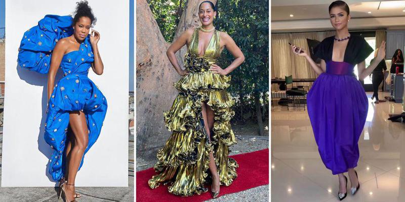 ეზოებში გაფენილი წითელი ხალიჩები და საღამოს კაბებში გამოწყობილი ვარსკვლავები სახლებში - ფოტოები Emmy-ის ონლაინ და ყველაზე უჩვეულო დაჯილდოებიდან