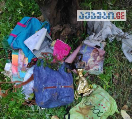 მეწყერში მოყოლილი ბავშვის წიგნები, მედლები და დიპლომები - უმძიმესი ფოტო სოფელ ჯოჭოდან