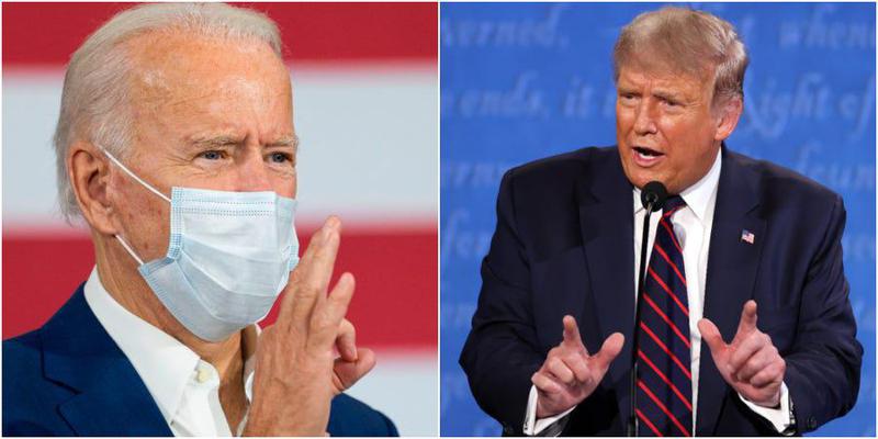 "ყველაზე დიდ პირბადეს იკეთებს, რაც ოდესმე მინახავს“ - კორონავირუსის დადასტურებამდე ორი დღით ადრე, ტრამპმა ჯო ბაიდენს პირბადის ტარების გამო დასცინა