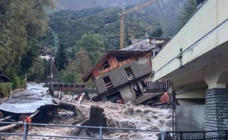 წყალდიდობა, დანგრეული ხიდები და სახლები - საფრანგეთსა და იტალიაში შტორმს მსხვერპლი მოჰყვა