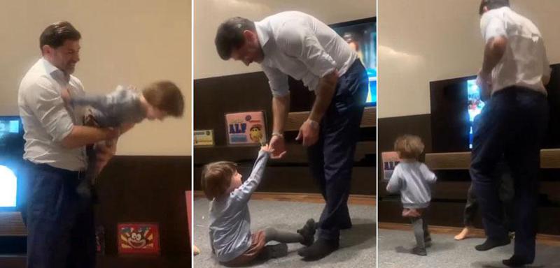 როგორ ცეკვავს კახა კალაძე შვილებთან ერთად - რა ვიდეოს აქვეყნებს ანუკი არეშიძე