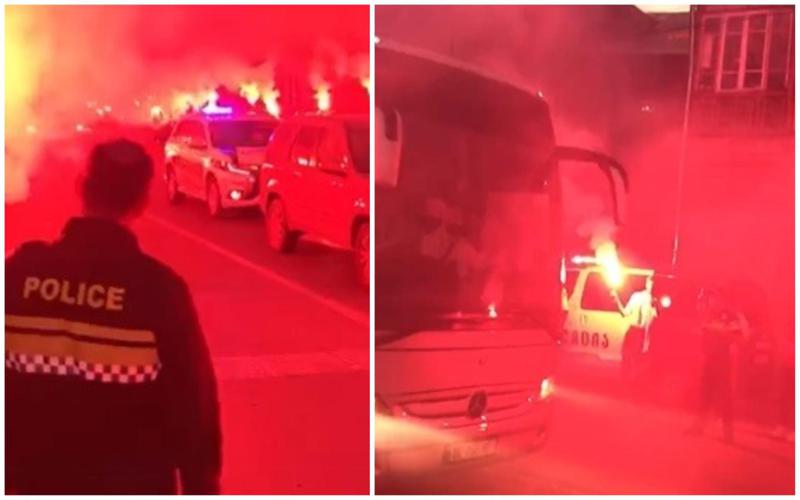 რა ხდება "დინამო არენასთან", სადაც მალე საქართველო-ბელარუსის მატჩი გაიმართება (ვიდეო)