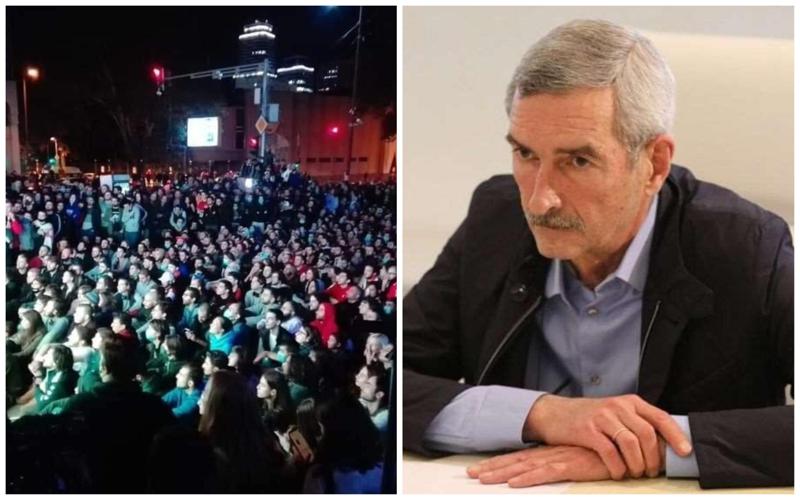 "ბებიები და ბაბუები ხომ ჰყავთ იმ ახალგაზრდებს, რომლებიც იქ იყვნენ? მეტს არაფერს ვიტყვი" - პაატა იმნაძე სტადიონთან შეკრებილებზე