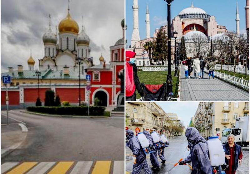 ომი და კორონავირუსის რეკორდული მაჩვენებლები - როგორია ეპიდვითარება საქართველოს მეზობელ ქვეყნებში