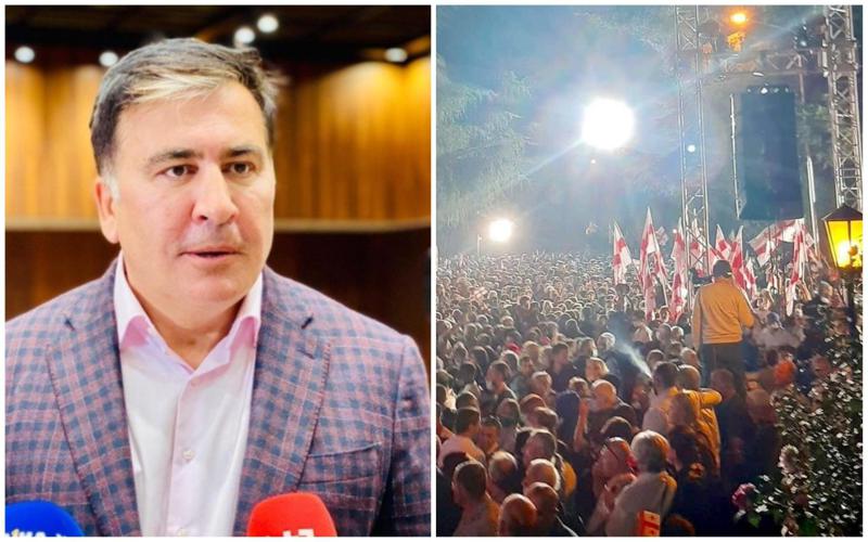 "გუშინდელი შეკრება ბათუმში იყო ძალიან ამაღელვებელი დემონსტრაცია... ჩვენ მზად ვართ მასობრივი მობილიზაციისთვის" - მიხეილ სააკაშვილი