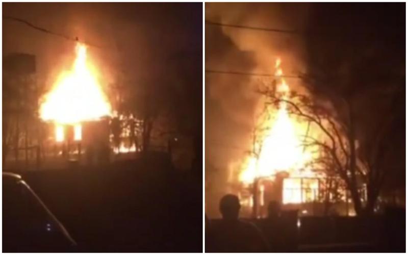 "ვერაფერი გადაარჩინეს, აალების დროს სახლში იყვნენ ოჯახის წევრებიც" - ხონის რაიონში საცხოვრებელი სახლი დაიწვა