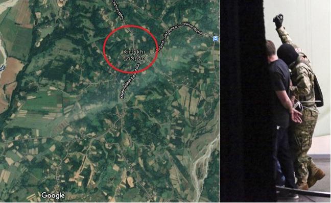 "თუ ტყიდან სოფელ კირცხში შემოვიდა, შეუძლია ახალ ხიბულაშიც გადავიდეს, ან ლესიჭინეში, ან დაბაში" - სად მდებარეობს სოფელი კირცხი, რომლის ტყესაც შეაფარა დამნაშავემ თავი