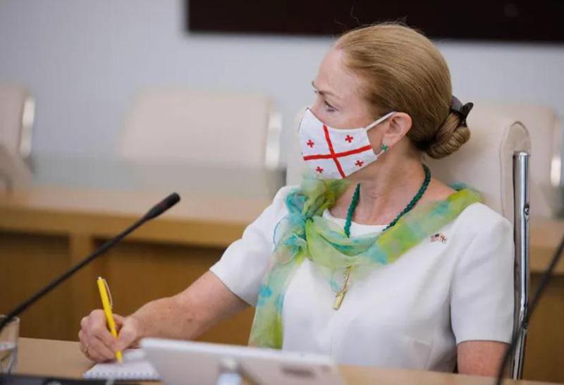 კელი დეგნანი საქართველოს მოსახლეობას: "ატარეთ ნიღაბი, დაიცავით დისტანცია და გთხოვთ, მიდით არჩევნებზე"