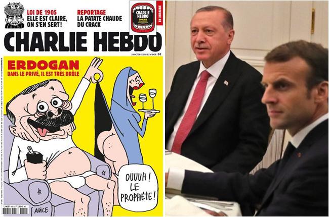 ფრანგულ გამოცემაში ერდოღანის კარიკატურას აღშფოთება მოჰყვა - თურქეთის საგარეო უწყებამ საფრანგეთში საელჩოს წარმომადგენელი კონსულტაციებისთვის გაიწვია