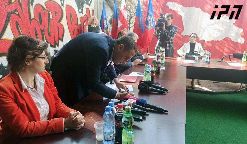 ოპოზიციური პარტიები შეთანხმდნენ, რომ "ქართული ოცნებასთან" კოალიციურ მთავრობას არ შექმნიან