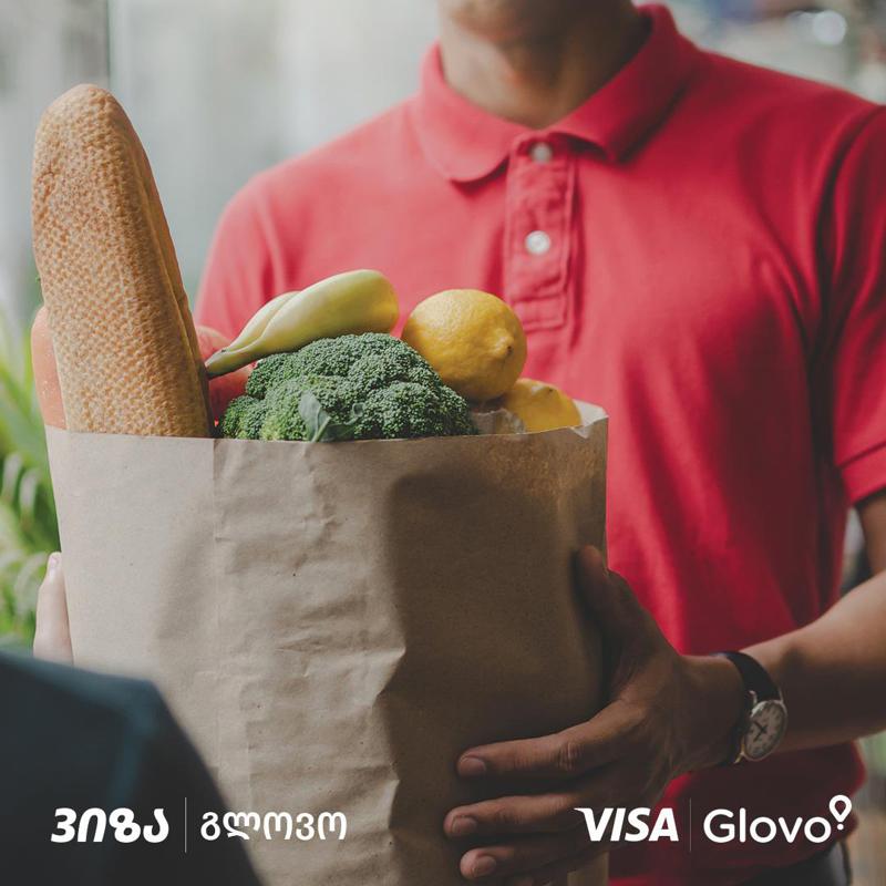 Glovo-და Visa ლოიალურ მომხმარებლებს კიდევ ერთ, გრანდიოზულ აქციას სთავაზობენ