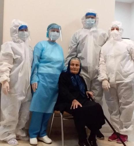 ბათუმში 96 წლის ქალბატონმა კორონავირუსი დაამარცხა